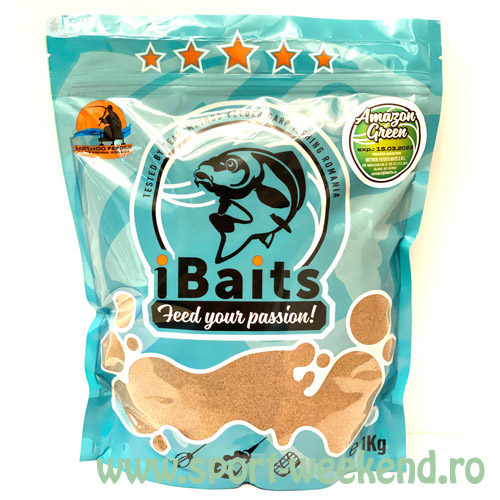 groundbait_ibaits_amazon_green_1kg.jpg iBaits - Nada Amazon Green 1kg - imagine 1