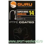 Guru - Carlige Super MWG Barbless nr.10