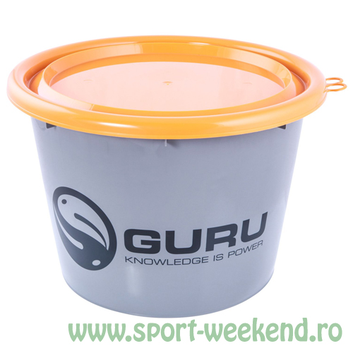 guru_18l_bucket_grey.jpg Guru - Galeata cu capac 18l - imagine 1