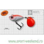 Berti - Spinnertail Fishelic Colorado Orange nr.4 /17g - Red Back