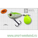 Berti - Spinnertail Fishelic Colorado Chartreuse nr.5 /21g - White-Chartreuse