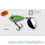 Berti - Spinnertail Fishelic Olympic nr.3 /14g - White-Chartreuse