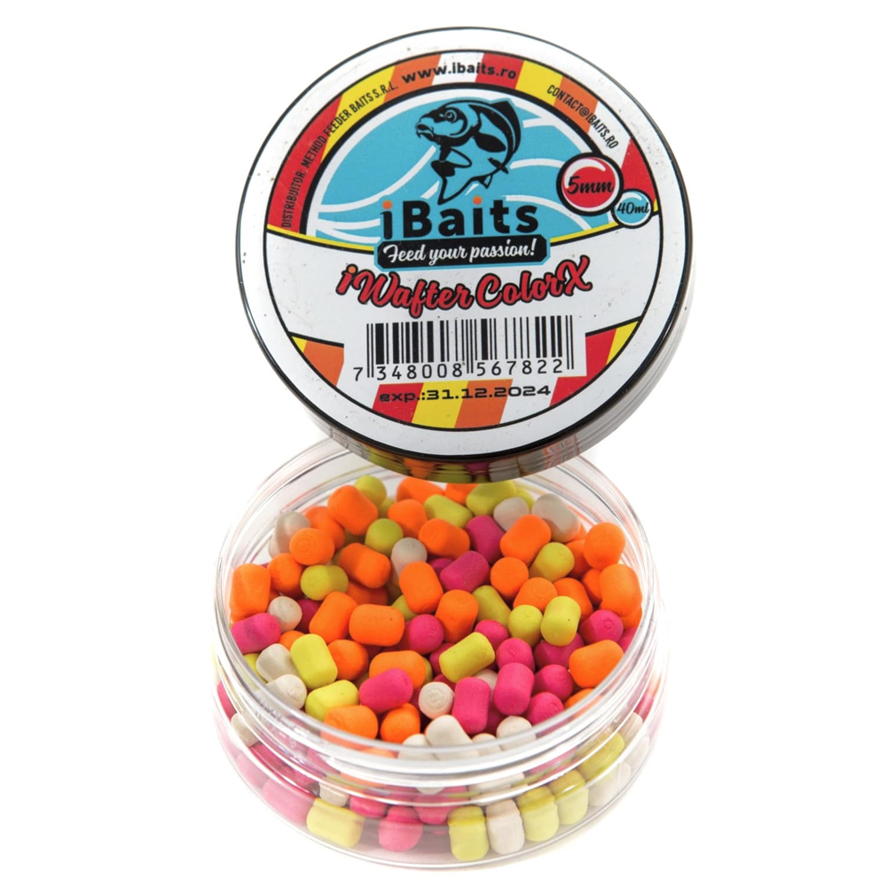 ibaits_-_mini_dumbell_5x7mm_iwafter_colorx.jpg iBaits - Mini dumbell 5x7mm iWafter ColorX - imagine 1