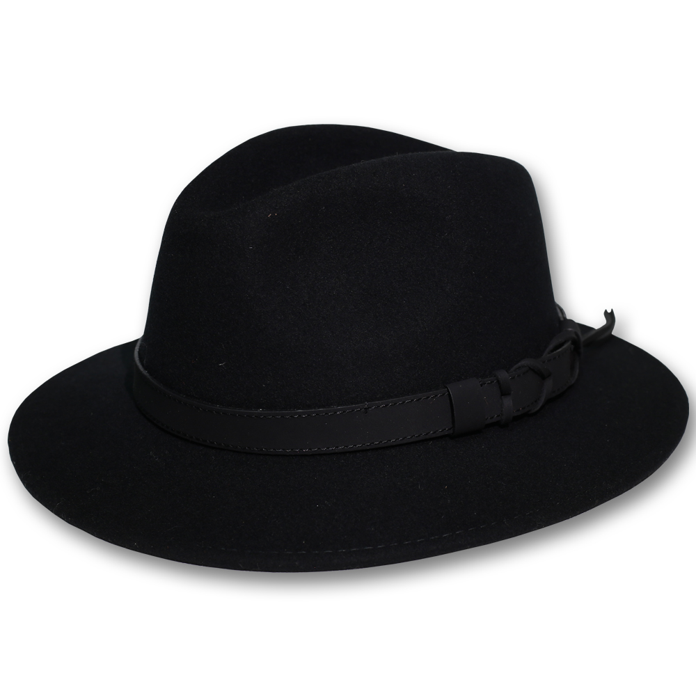 kalap_8.jpg Faustmann - Palarie Neagra 43201 nr.57 - imagine 1