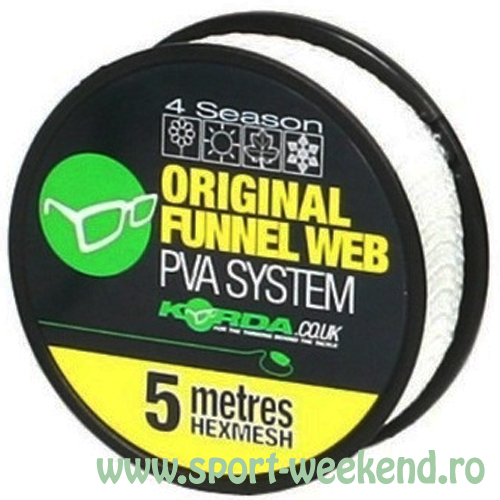 kohr5.jpg Korda - PVA Funnel Web Original Refill Hexmesh 5m - imagine 1