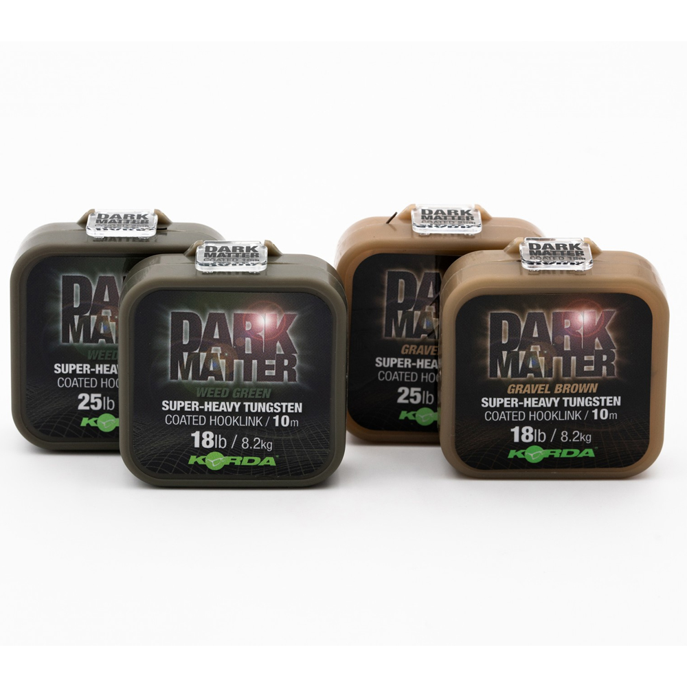 korda_-_fir_dark_matter_tungsten_coated_braid_1.jpg Korda - Fir Dark Matter Tungsten Coated Braid Weed Green 10m / 25lb - imagine 1