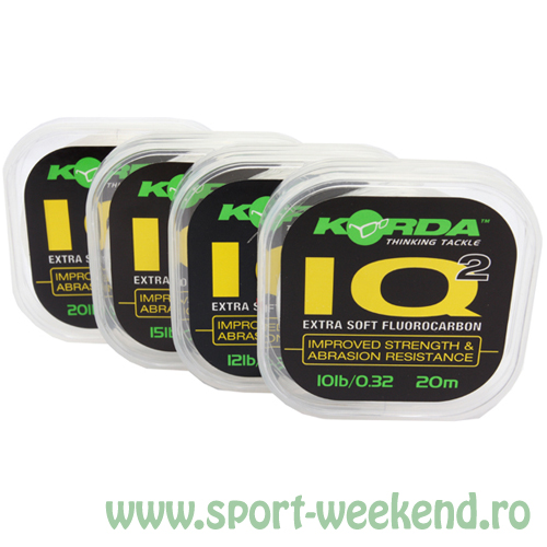 korda_-_fir_fluorocarbon_iq_xtra_soft.jpg Korda - Fir Fluorocarbon IQ Xtra Soft 20m - 15lbs - imagine 1