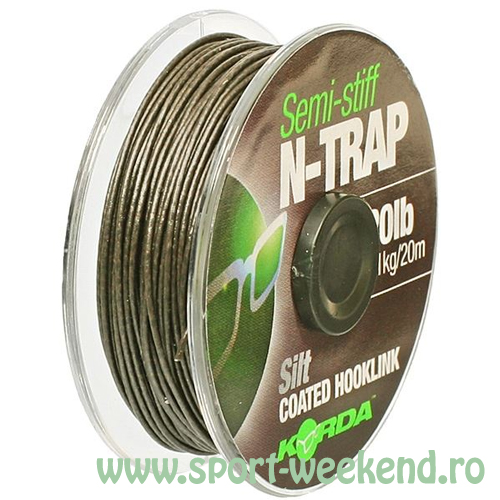 korda_-_fir_n-trap_semi_stiff_coated_1.jpg Korda - Fir N-Trap Semi Stiff Coated Green 20m - 15lbs - imagine 1