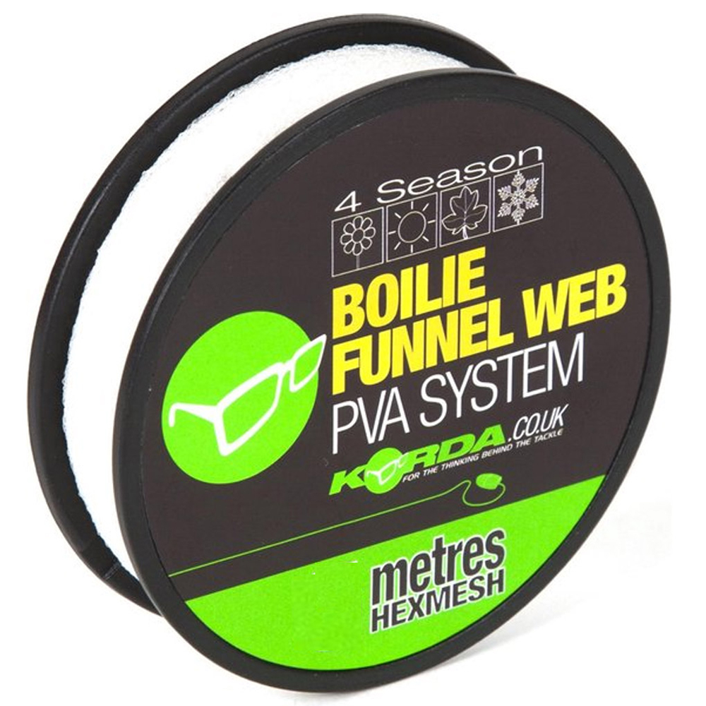 korda_-_funnel_web_hexmesh_boilie_refill.jpg Korda - PVA Funnel Web Boilie Refill Hexmesh 20m - imagine 1