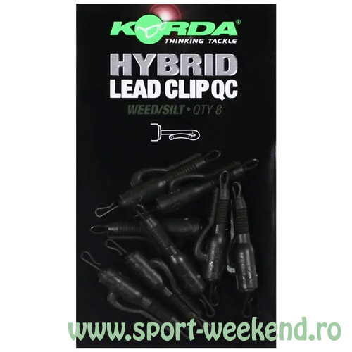 korda_-_qc_hybrid_lead_clip_weed.jpg Korda - Hybrid Lead Clip Quick Change weed/silt - imagine 1