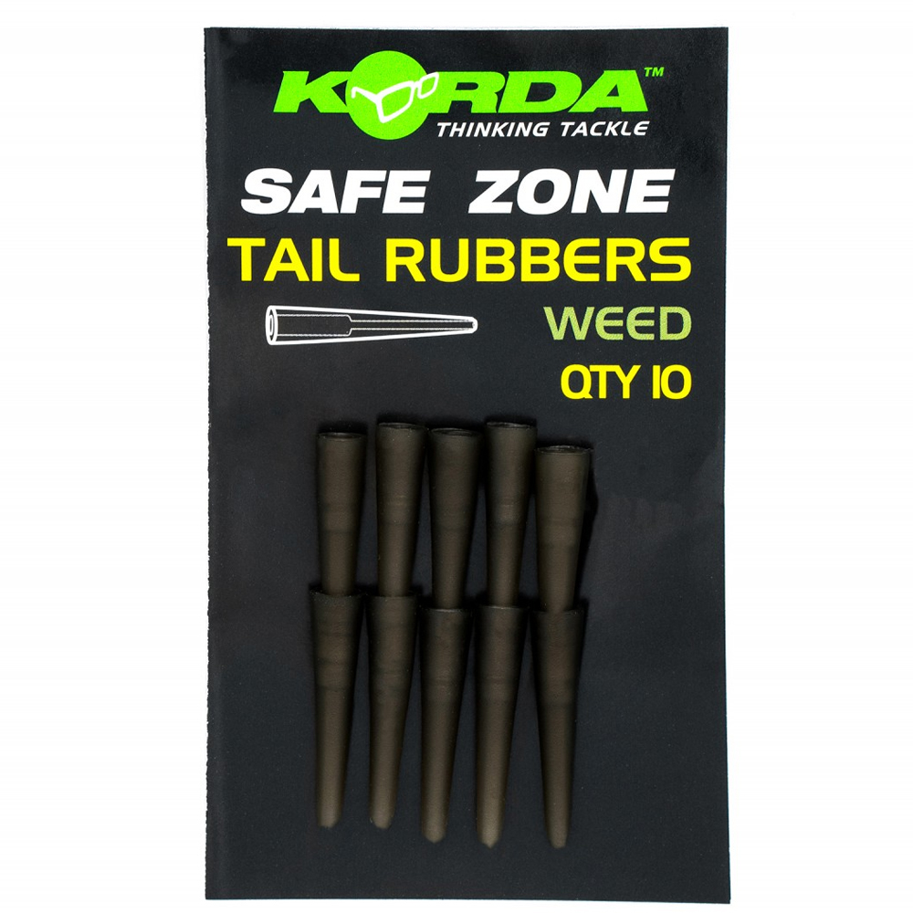 korda_-_safe_zone_tail_rubbers_weed_1.jpg Korda - Safe Zone Tail Rubbers Silt - imagine 1