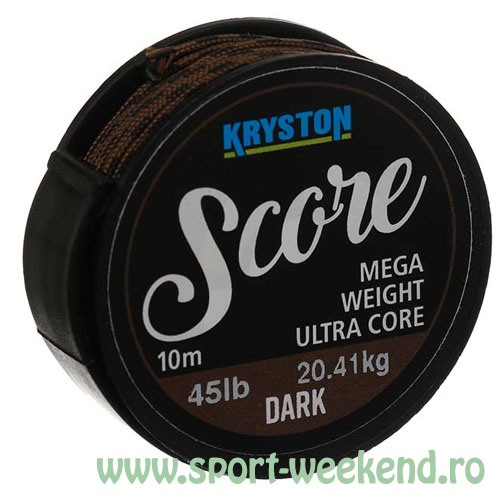 kryston_score_heavyweight_leadcore_1.jpg Kryston - Fir Leadcore Score Dark 10m - 35lb - imagine 1