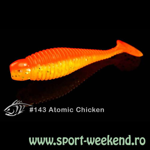 lunker_city_-_grubster_atomic_chicken.jpg Lunker City - Grubster 2" (5cm) - Cul. Atomic Chicken - imagine 1