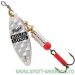 Mepps - Rotativa Aglia Long Decoree nr.2 - Argintiu