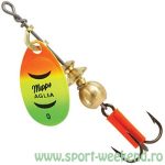 Mepps - Rotativa Aglia Fluo nr.0 - Hot Firetiger