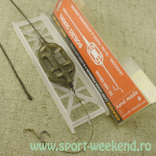 montura_feeder_orange_spider_1.jpg Orange - Montura Feeder Method Spider Flat Nr.4 / 40gr - imagine 1