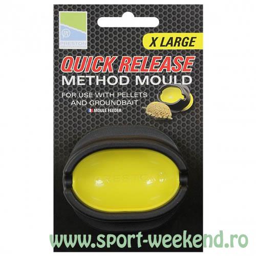 preston_innovations_-_new_method_mould_xlarge.jpg Preston Innovations - Quick Release Method Mould XL - imagine 1