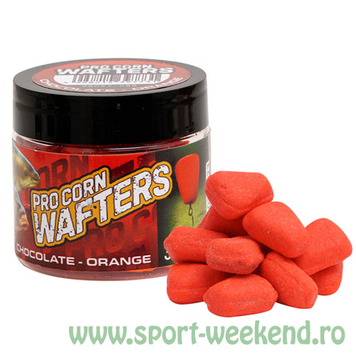 pro_corn_wafters_-_ciocolata_portocale.jpg Benzar Mix - Pro Corn Wafters 14mm - Ciocolata & Portocale - imagine 1