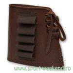 Tapel - Protectie pat arma cu portmunitie elastica pentru cartus - Maro