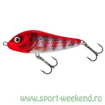 Salmo - Vobler Rattlin' Slider 8cm - Cul. Hollo Read Head Striper