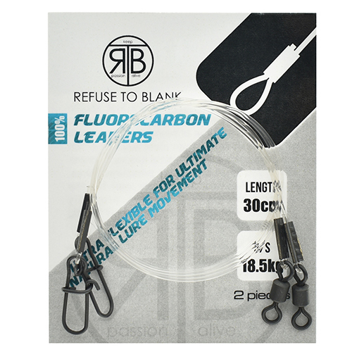 rtb_100_fluorocarbon_duo-lock_leader.jpg RTB - 100% Fluorocarbon Duo-Lock Leader 30cm / 11,5kg - imagine 1