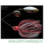 Berti - Spinnerbait Gigant Big&Strong 17g / Colorado-Salcie / cul. Alb-Negru-Rosu
