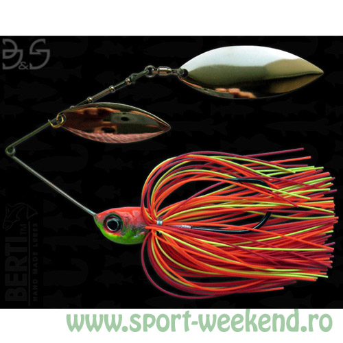 s-03-983.jpg Berti - Spinnerbait Gigant Big&Strong 17g / Salcie-Salcie / Cul. Fire Tiger - imagine 1