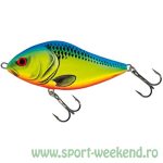 Salmo - Vobler Slider Sinking 7cm - Cul. Chartreuse Blue