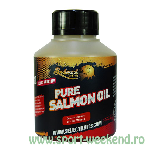 select_baits_ulei_de_somon.jpg Select Baits - Ulei de Somon 250ml - imagine 1