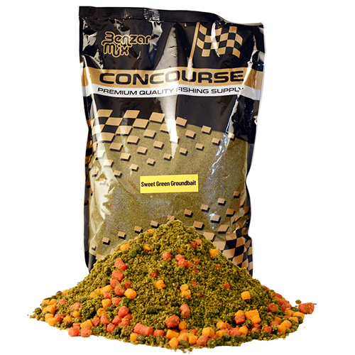 sweet_green_grounbait.jpg Benzar Mix - Nada Concourse Sweet Green 800g - imagine 1