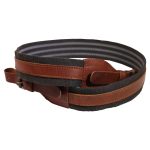 Tapel - Curea arma chinga antislip negru / maro roscat