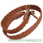 Pieltex Art Design - Curea piele 38mm impletita pentru arma