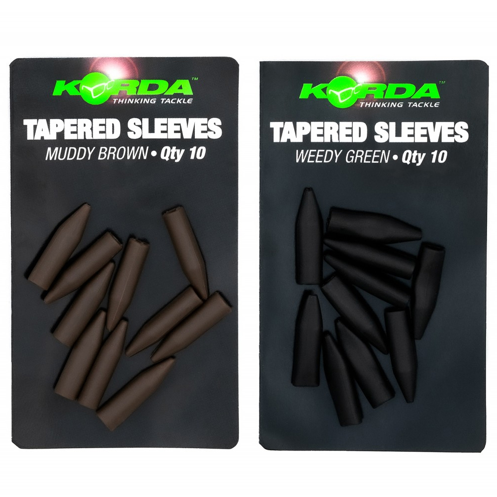 tapered_silicone_sleeve_1.jpg Korda - Tapered Silicon Sleeves Brown - imagine 1