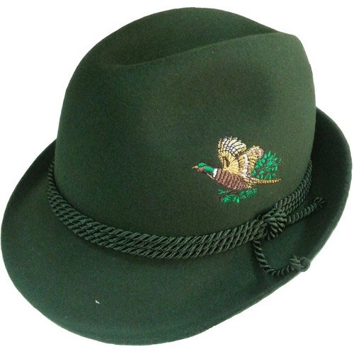 tonak_-_palarie_cu_broderie_fazan.jpg Tonak - Palarie vanatoare cu broderie Fazan nr.53 - imagine 1