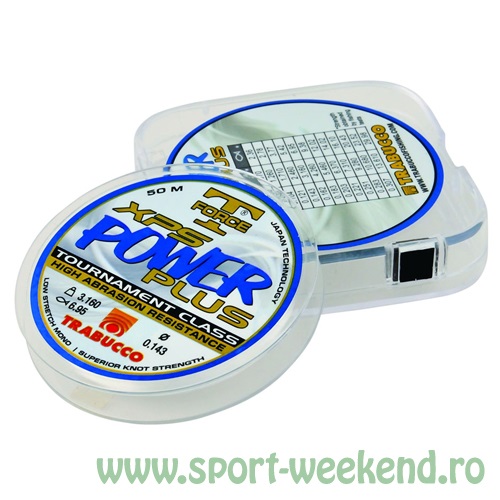 Trabucco - Fir T-Force XPS Power Plus 0,22mm - 50m - 7,31kg - imagine 1