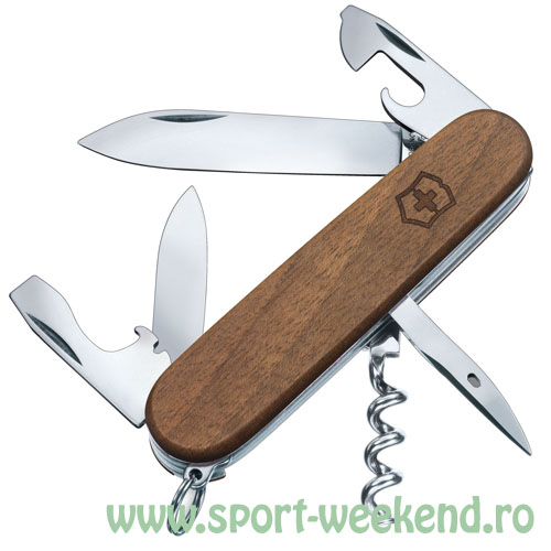 victorinox_spartan_wood.jpg Victorinox - Cutit de buzunar Spartan Wallnut - imagine 1