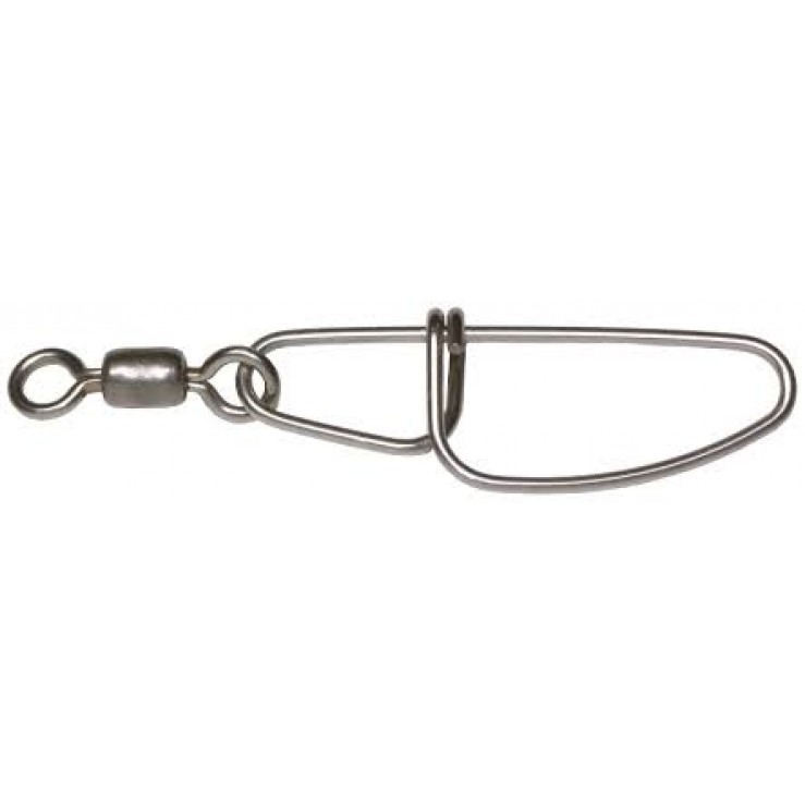 zeck_stainless_steel_swivel_snap_114_kg.jpg Zeck - Agrafa cu vartej Stainless Steel Swivel + Snap 114kg - imagine 1